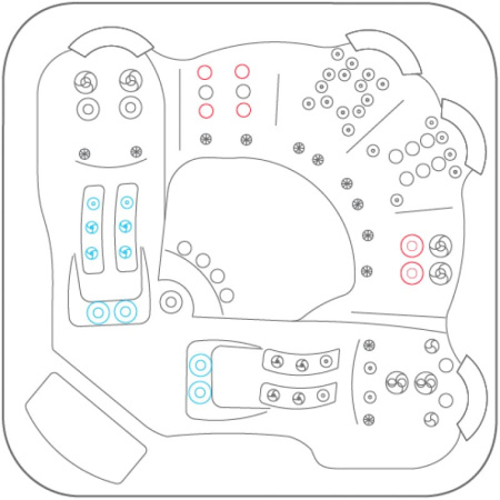 Гидромассажный спа бассейн Vortex Spas Spectrum TOP